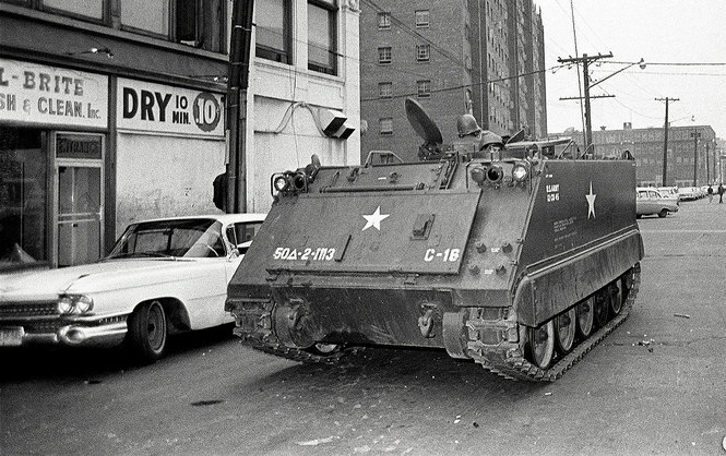 Tank in Newark